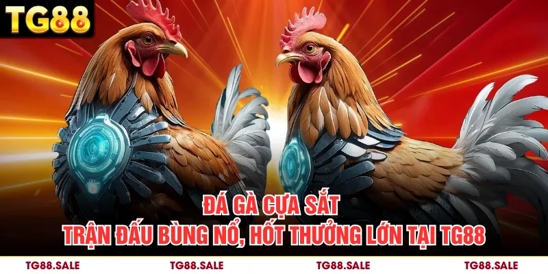 Đá Gà Cựa Sắt – Trận Đấu Bùng Nổ, Hốt Thưởng Lớn Tại TG88