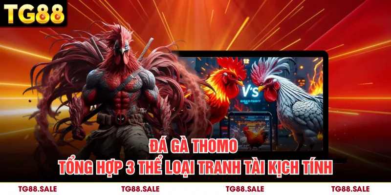 Đá Gà Thomo – Tổng Hợp 3 Thể Loại Tranh Tài Kịch Tính