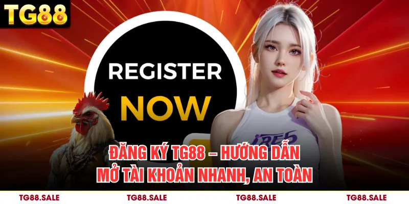 Đăng Ký TG88 – Hướng Dẫn Mở Tài Khoản Nhanh, An Toàn