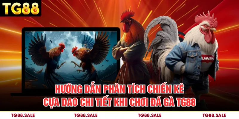 Hướng dẫn phân tích chiến kê cựa dao chi tiết khi chơi đá gà TG88